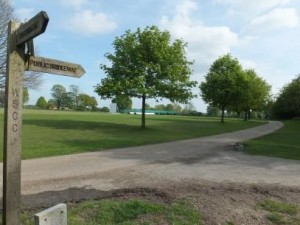 The bridleway that is to be "entinguished"