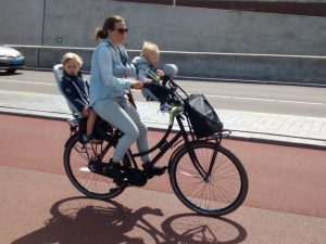 Babies on a bike